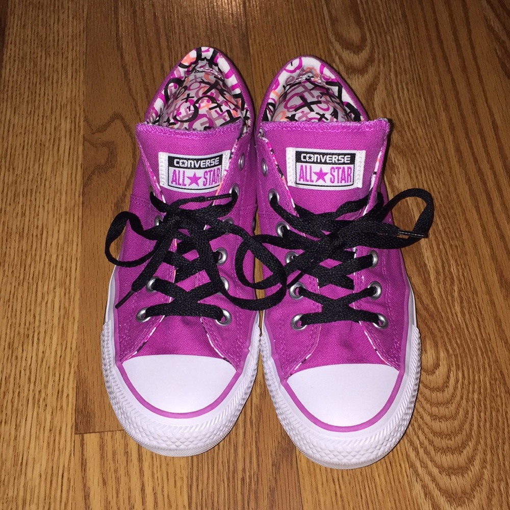 Converse Pink All Star Shoes Size 8